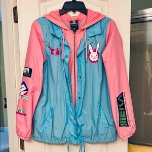 Overwatch DVA Jacket with Bunny Ear Hoodie